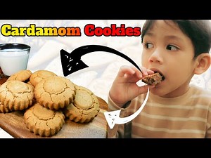 Easy cardamom cookies recipe - cookies with cardamom - spice cookies recipe healthy