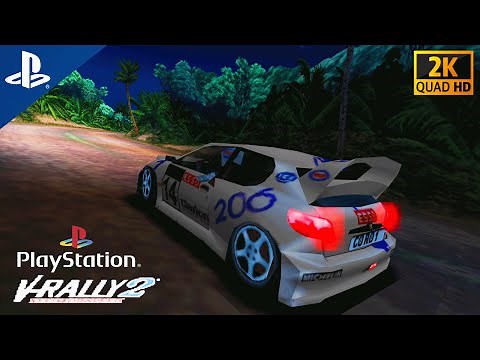 V-Rally 2 - PS1 [HD] Gameplay