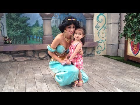 Princess Jasmine Princess Fantasy Fair at Disneyland