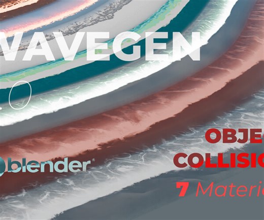 ArtStation - WAVEGEN 2.0 (realtime sea wave generator with OBJECT COLLSION) | Resources