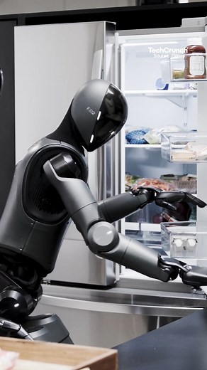 97K views · 1K reactions | Houses are chaos for robots because, unlike warehouses, they lack structure. But with a “generalist“ Vision-Language-Action (VLA) model, Figure’s humanoid robot can now take voice commands and help around the house | TechCrunch | Facebook