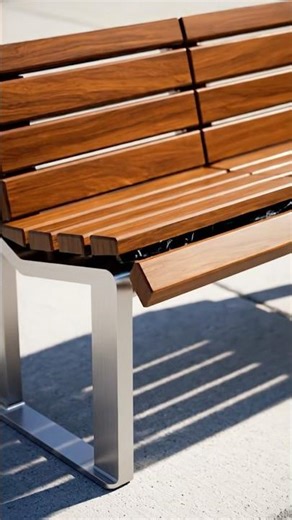 Wooden City Bench 🪵🏙️ Transforms Into Urban Park Mech Robot