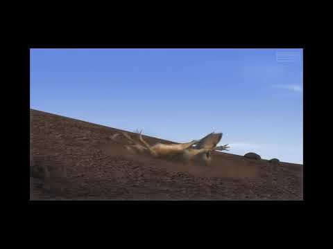 Ice age: Scrat falls off a Cliff