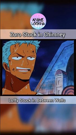 Luffy and Zoro Stuck in Funny Situations