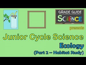 Ecology (Part 2) - Habitat Study - Junior Cycle Science - Revision Video