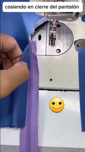 Sewing tutorial for making a pants closure. #shorts