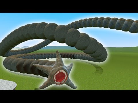 What If The Starfish Monster Worm Was GIANT? | Garry’s Mod