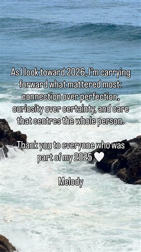 Dr Melody Jackson on Instagram: "2025, a reflection. As this year comes to a close, I’m holding it less in milestones and more in moments. 2025 was a year of complexity and care. Of deep listening. Of stories shared quietly in consult rooms, and the reminder—again and again—that infant feeding is never just about milk, but about bodies, histories, nervous systems, families, and trust. It was a year of growth and stretching, of teaching and learning in equal measure, and of continuing to advocate
