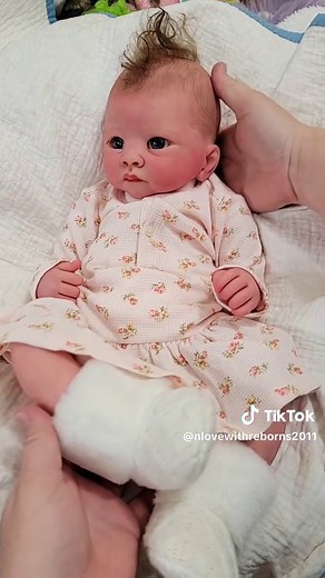 POV of getting a reborn in the mail. #fyp #foryou #foryourpage #baby #reborn #makeover #makeup #art #doll #fake