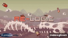 Terraria splash screen on Make a GIF