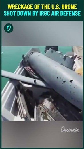 Iran FLEXES Wreckage Of US MQ-9 Drone SHOT DOWN By IRGC Air Defense