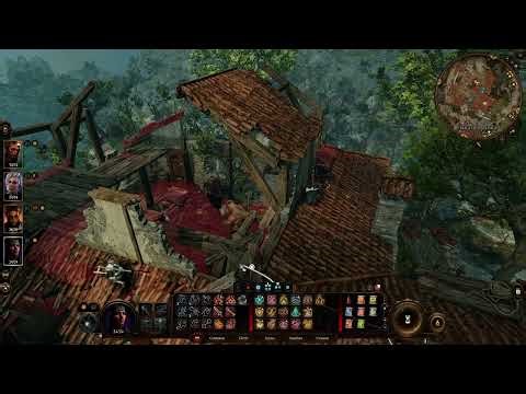 Baldur's Gate 3: Ogre Fight (Long) - Goblin Encampment