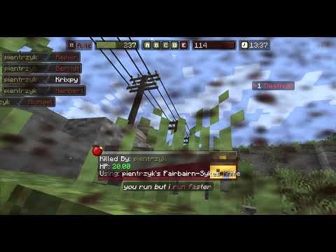 Playing Blockfront with upgraded weapons