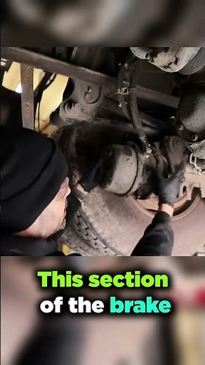 How to change a brake chamber/ how to change a brake chamber on a semi-truck/ brake chamber replaced