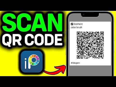 How To Scan QR Code In iBisPaint X