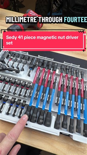 Master Deep Fasteners with the SEDY 41-Piece Long Nut Driver Set