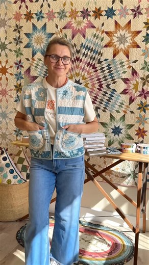 Edyta Sitar on Instagram: "It was sew easy and fun to make this quilted vest and I’m in love! 💛 Cozy, stylish, and perfect for layering – it’s already a wardrobe staple. ⁣ The best part? The pattern is now available on our website! 🧵 Whether you’re a confident beginner or a seasoned sewist, this is a fun and satisfying project to tackle 💝 ⁣ 📌 Tap the link in bio or head to grab your copy! ⁣ #QuiltedVest #DIYSewing #SewingPattern #SewYourStyle #MeMade #IndiePatterns #FallFashion #SewingCommun