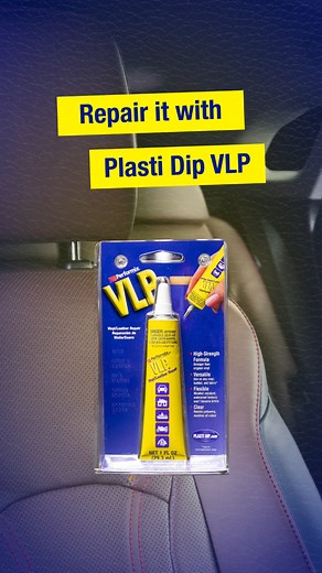 Cracked vinyl seat? Peeling leather trim? Don’t toss it—repair it with Plasti Dip VLP. | Plasti Dip