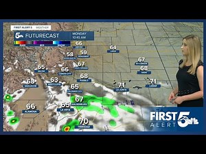 Monday will be the coolest day of the week with toasty temperatures by Father's Day