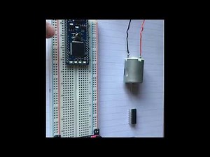 DC Motor Control with Microcontroller MBED