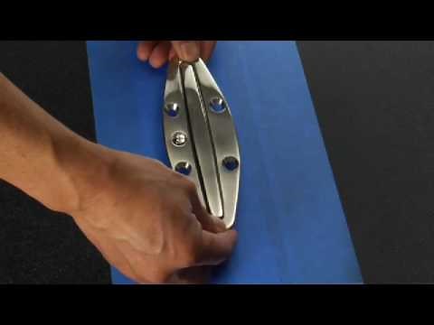 Accon Marine installation video * Pop Up Cleat #202