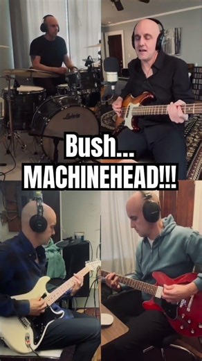 BACK TO 1994! Bush Machinehead one man band cover #onemanband #grunge #90smusic #bush #gavinrossdale