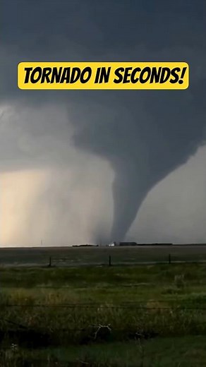 How Tornadoes Can Form in Seconds