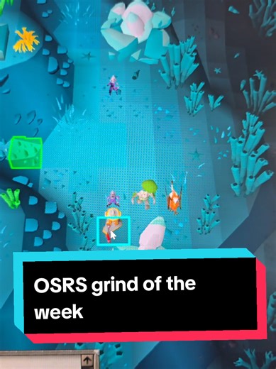 So Yeah, I decided to torture myself this week 😂. I hope I get 93 at the end of the week but I'll just be happy if I make a dent in my RC xp tbh 😅. #osrs #runescape #gotr cape #gotr #runecrafting