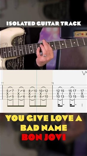 Iconic Richie Sambora sound