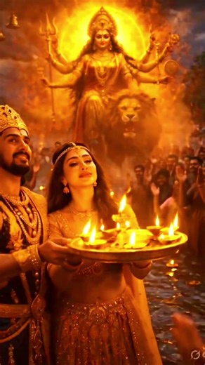 Insaan nahi… Naag-Nagin ne ki Chhathi Maiya ki Aarti 😳 #maaDurga #bhakti #viralshorts #trending