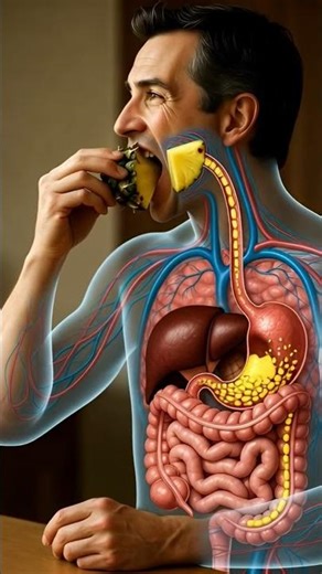 human digestive system 3d animation