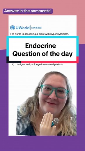 Check out our #uworld NCLEX® Question of the Day! Can you answer this question? Let us know your answer in the comments and save it later to help with your studying! #uworldnursing #NCLEX #NCLEXTips #UWQuestionoftheday #nursingstudent #nursingschool #nclexprep #nclexrn #qotd #learnontiktok