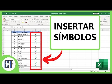 Como INSERTAR SIMBOLOS en Excel