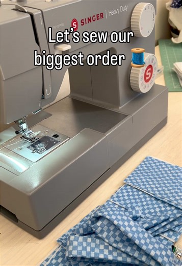 We finished sewing our biggest order yet — 12 poop bag holders! 🧵✨ Enjoy watching the process. Don’t forget these cuties can also be found at @theshoppesattapps 🛍️ #handmadewithlove #smallbusiness #sewingtutorial #sewingfun #dogaccessories