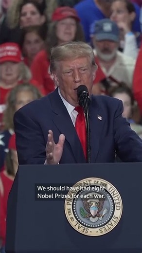Trump says Nobel snub leaves 'indelible stain' on Norway