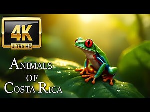 Animals of Costa Rica 4K - The Majestic Rainforest Wildlife Experience