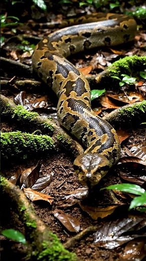 Face to Face with a Giant Python in the Jungle | Indonesia Wildlife #python #indonesia #india