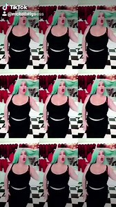 Gorgeous Multifluffyness in our store having fun with our wigs 💜❤💖💙💚🧡🖤 | WickedWigs