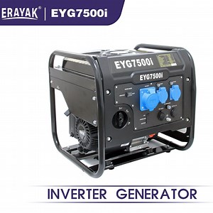 [Hot Item] Eyg7500I 5.0kw 5500W Open Frame Inverter portable Generator with Electric Start