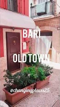 Hidden Gems of Bari Old Town, Italy 🇮🇹