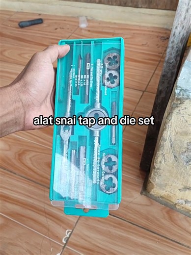alat snai tap and die set alat perbaikan ulir drat baut #alatsnai #snaibaut #tapanddieset