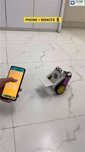 Control this robot from your phone 😳📱Bluetooth connected → Bot #roboarmy #bluetooth #makerbot