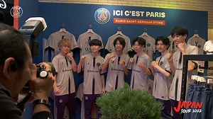 44K views · 6.1K reactions |  The release of our new #PSGxJordan away kit in the Tokyo building Edifice store with the presence of our PSG Esports Team #R6 La sortie de notre nouveau maillot away #PSGxJordan dans la boutique Edifice de Tokyo avec la présence de notre équipe PSG Esports #R6 ❤️ #PSGJapanTour2022 | PSG - Paris Saint-Germain | Facebook