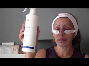 Démonstration soin du visage à base d'Aloé vera partie 2