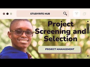 Project screening and selection models 2
