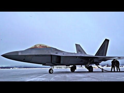 Forward Air Refueling Point Training with F-22 Raptor Stealth Fighters | AFSOC Emerald Warrior 20.1