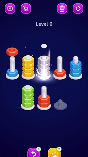 Nut Sort #games #game #gaming #gameplay #mobilegame #mobilegaming