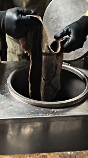 Inside the Exotic Footwear Factory–How Million-Dollar Python Boots Are Made#exoticleather#pythonboo