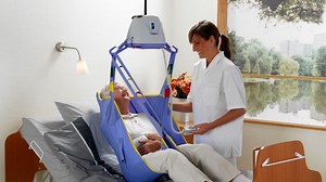 Ceiling Patient Lift, Maxi Sky 440 by Arjo | 440 lb Weight Capacity, Easy to Operate, Requires Overhead Gantry or Track System
