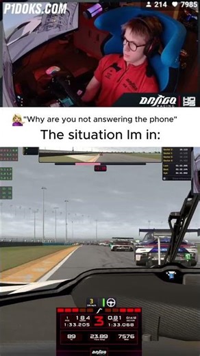 Relatable 💆 #simulator #racing #simracing